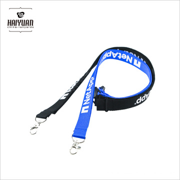 Material de poliéster Lanyard de alta calidad Lanyard grueso